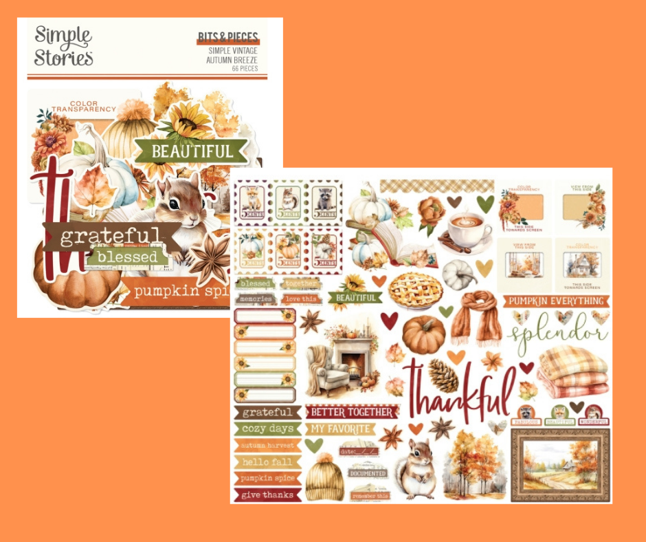 Simple Stories Simple Vintage "Autumn Breeze" Pick of the Crop Bundle