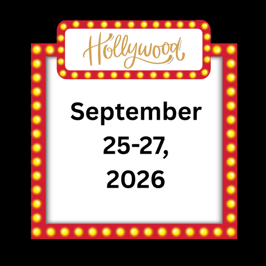 September 25-27, 2026 "Hollywood" 3 Day Crop Deposit