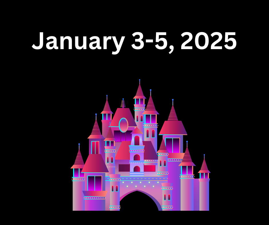 January 3-5, 2025 "Mouse Magic" 3 day Crop Deposit